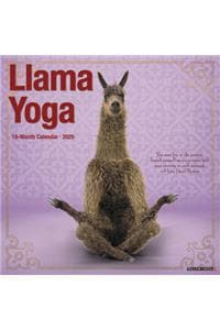 Llama Yoga 2020 Wall...