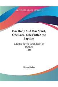 One Body And One Spi...