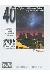 40 Years of Pulsars