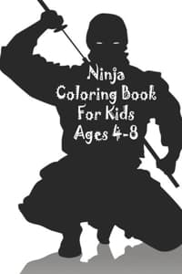 Ninja Coloring Book ...