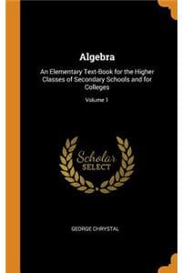 Algebra: An Elementa...