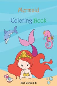 Mermaid Coloring Boo...