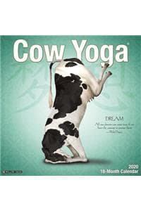Cow Yoga 2020 Wall C...