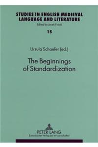 The Beginnings of St...