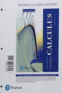 Thomas' Calculus, Si...