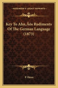 Key To Ahn's Rudimen...