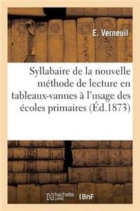 Syllabaire de la Nou...