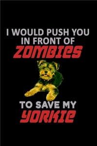 I Would Push You In ...