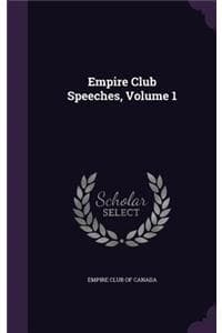 Empire Club Speeches...