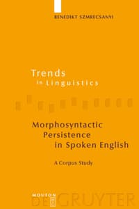 Morphosyntactic Pers...