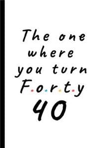 The one where you tu...