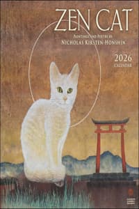 Zen Cat 2026 Wall Ca...