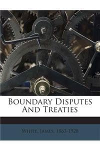 Boundary Disputes an...