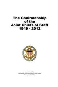 Chairmanship of the ...