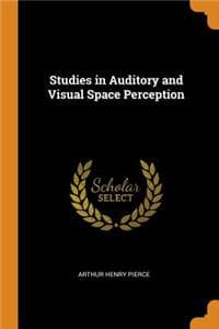 Studies in Auditory ...