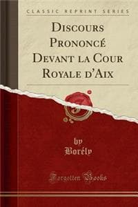 Discours PrononcÃ© D...