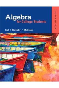 Algebra for College ...