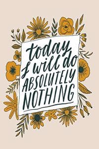 Today I Will Do Abso...