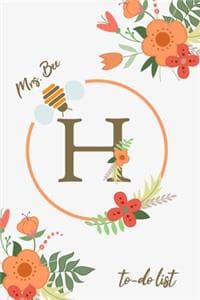 Mrs. Bee H To-Do List