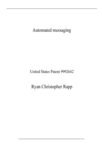 Automated messaging