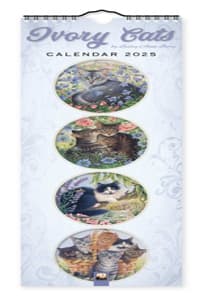 Ivory Cats Slim Cale...