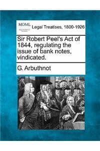 Sir Robert Peel's Ac...