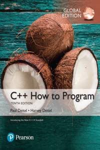 C++ How to Program, ...