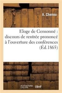 Eloge de Gensonné Di...