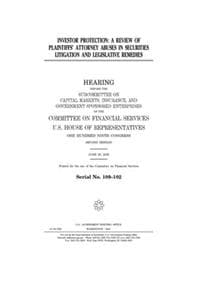 Investor protection