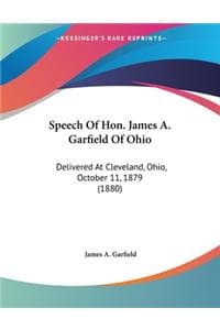 Speech Of Hon. James...