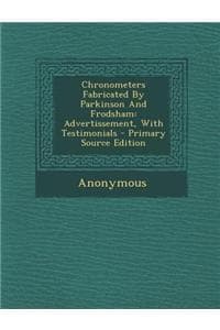 Chronometers Fabrica...