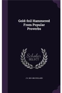 Gold-Foil Hammered f...