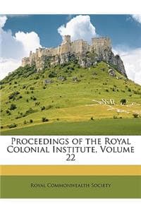 Proceedings of the R...