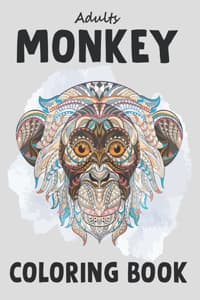 Adults Monkey Colori...