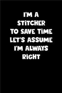 Stitcher Notebook - ...