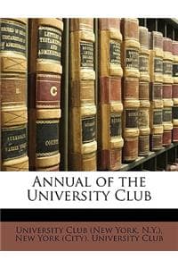 Annual of the Univer...