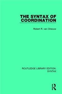 The Syntax of Coordi...
