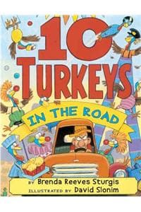 10 Turkeys in the Road