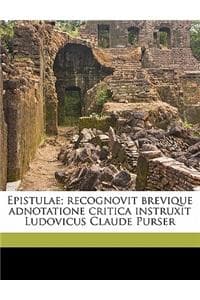 Epistulae; recognovi...