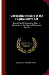 Unconstitutionality ...