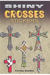 Shiny Crosses Stickers