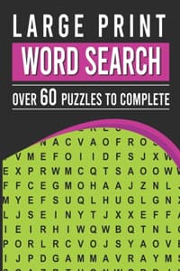 Large Print Word Search