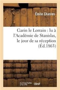 Garin Le Lorrain: Lu...