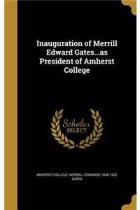 Inauguration of Merr...