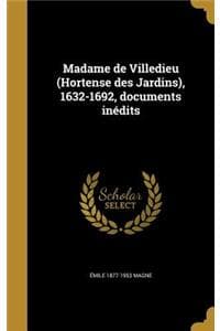 Madame de Villedieu ...