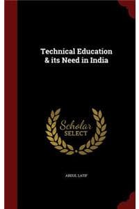 Technical Education ...