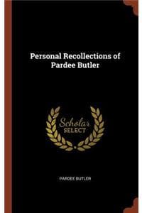 Personal Recollectio...