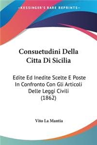Consuetudini Della C...