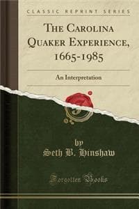 The Carolina Quaker ...
