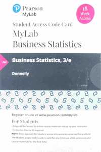 Mylab Statistics wit...